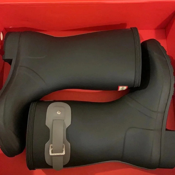 *NEW* HUNTER Original Tour Short Packable Rain Boot - Picture 5 of 8